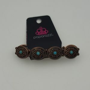 Paparazzi turquoise copper West wishes bracelet